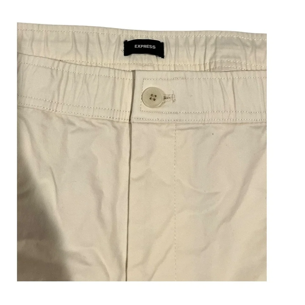 NWT Express Slim Pull-On Chino Pants Elastic‎ Waist Men's XXL